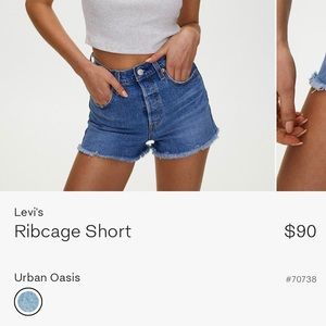 Levi’s Ribcage Shorts